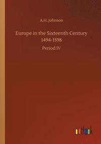 bokomslag Europe in the Sixteenth Century 1494-1598