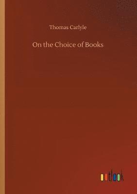 bokomslag On the Choice of Books