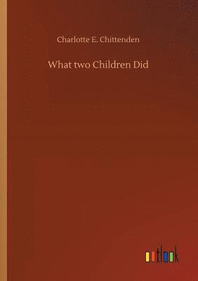 bokomslag What two Children Did
