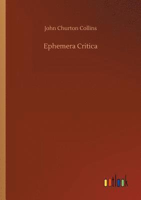 bokomslag Ephemera Critica