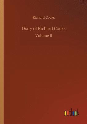 Richard Cocks - Diary of Richard Cocks, Häftad