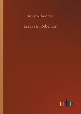 bokomslag Essays in Rebellion