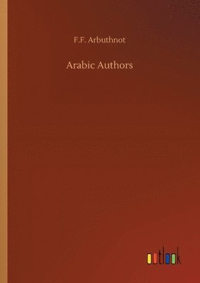 bokomslag Arabic Authors