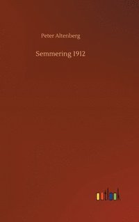 bokomslag Semmering 1912