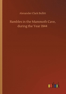 bokomslag Rambles in the Mammoth Cave, during the Year 1844