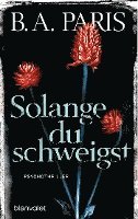 bokomslag Solange du schweigst