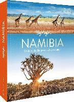 bokomslag Highlights Namibia mit Okavango-Delta und Viktoriafällen