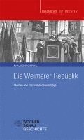 bokomslag Die Weimarer Republik