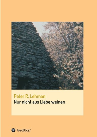 Peter R Lehman - Nur nicht aus Liebe weinen, Häftad