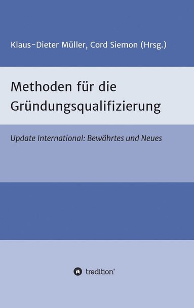 bokomslag Methoden für die Gründungsqualifizierung