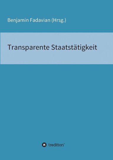 bokomslag Transparente Staatstatigkeit