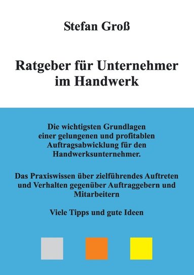 bokomslag Ratgeber fur Unternehmer im Handwerk