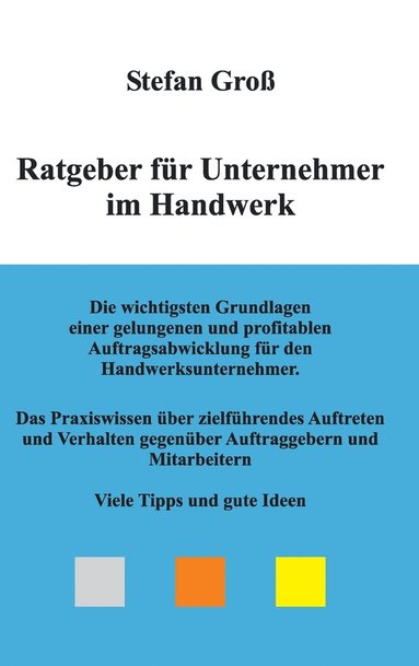 bokomslag Ratgeber für Unternehmer im Handwerk