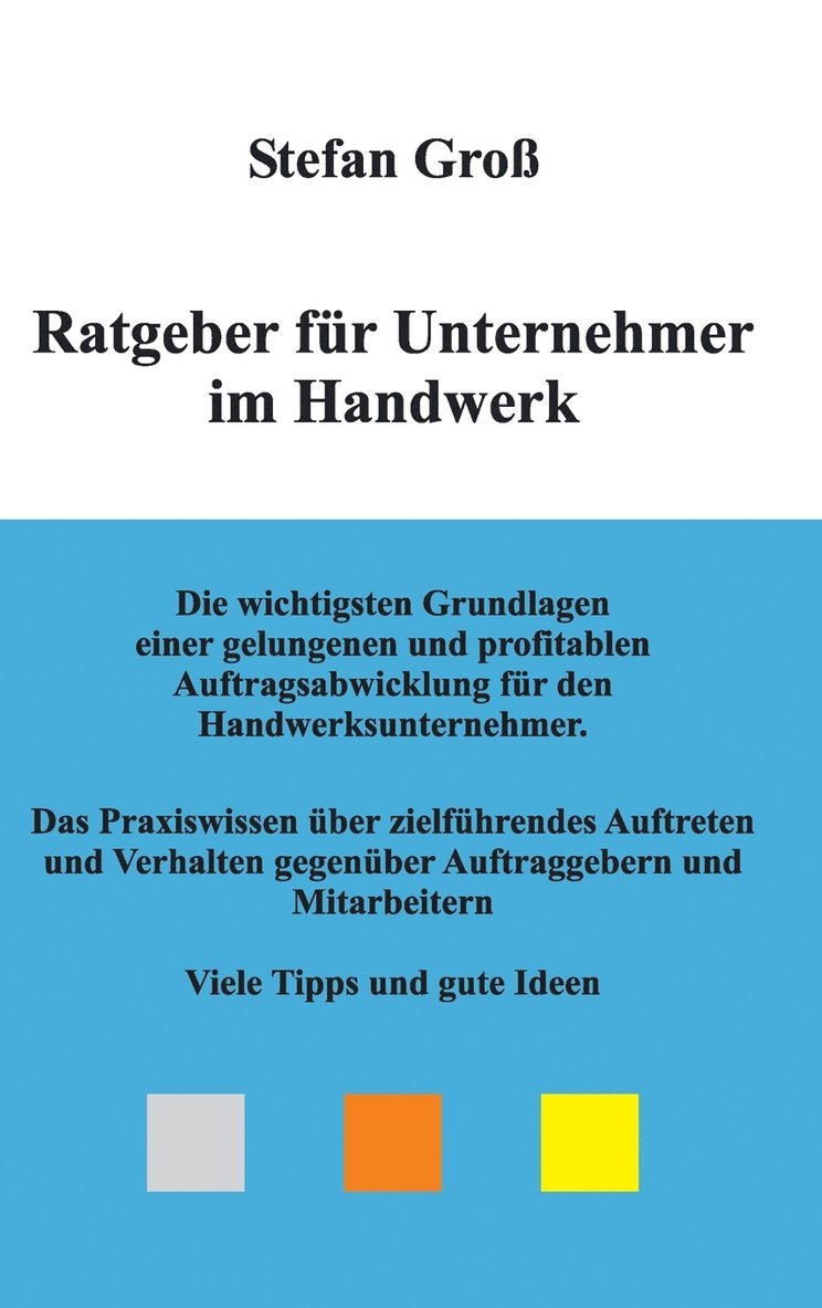 Ratgeber fur Unternehmer im Handwerk 1