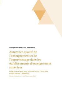 bokomslag Assurance qualité de l'enseignement et de l'apprentissage dans les établissements d'enseignement