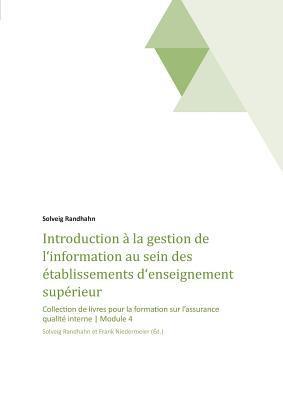 Introduction à la gestion de l'information au sein des établissements d'enseignement