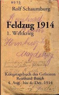bokomslag Feldzug 1914