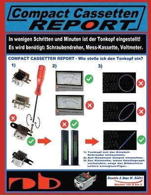 Compact Cassetten Report - Wie stelle ich den Tonkopf ein?
