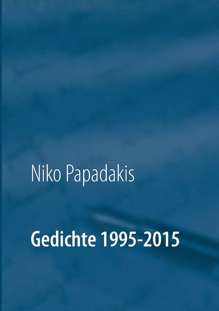 Gedichte 1995-2015 1