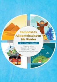 bokomslag Kompaktes Allgemeinwissen fr Kinder - 4 in 1 Sammelband