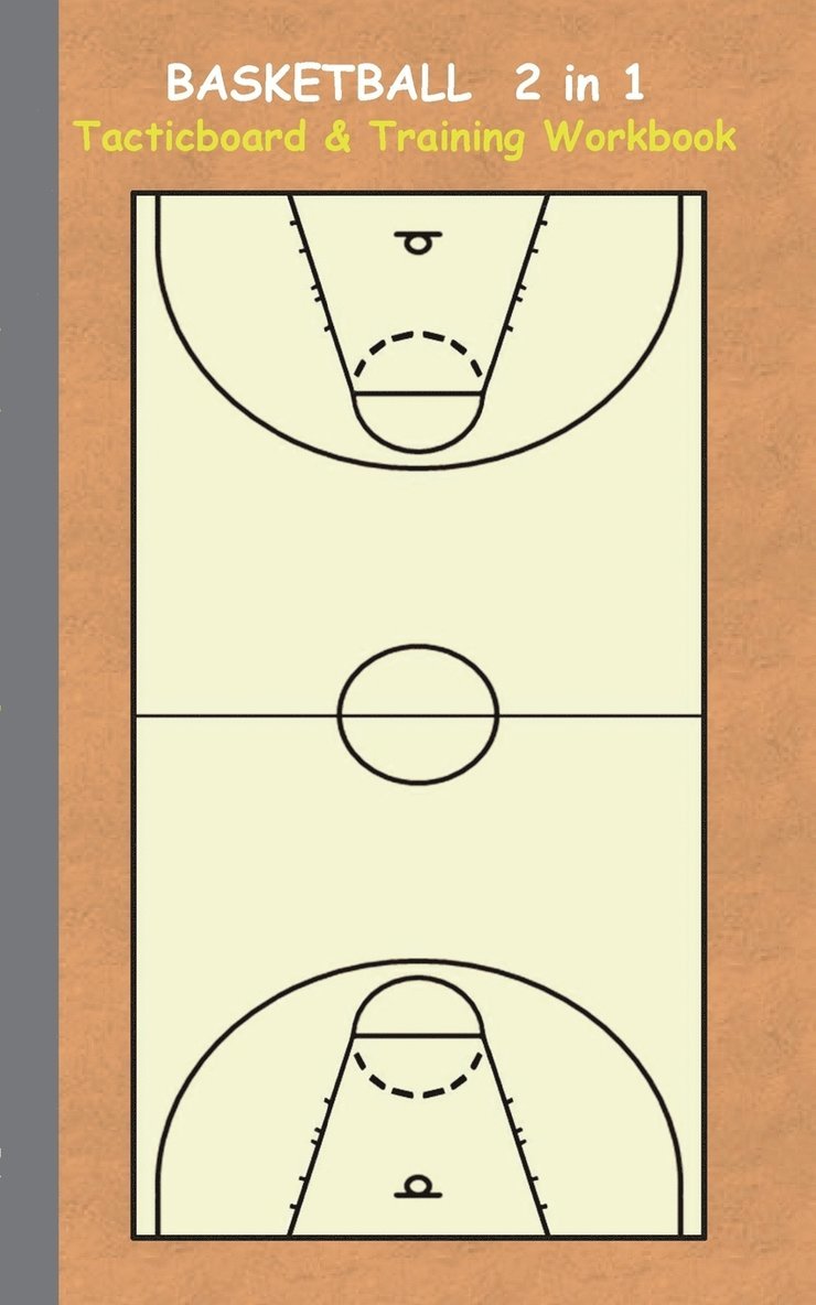 Basketball 2 in 1 Tacticboard and Training Workbook
