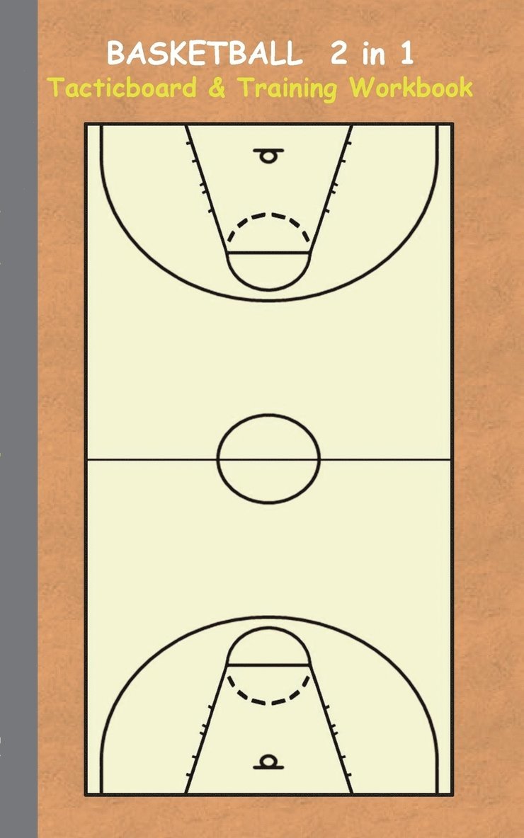 Basketball 2 in 1 Tacticboard and Training Workbook 1