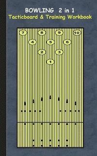 bokomslag Bowling 2 in 1 Tacticboard and Training Workbook