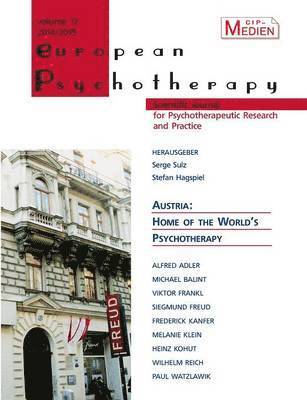 bokomslag European Psychotherapy 2014/2015