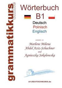 bokomslag Wrterbuch Deutsch - Polnisch - Englisch Niveau B1