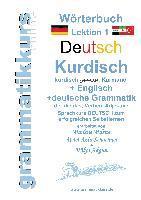 bokomslag Worterbuch Deutsch - Kurdisch-Kurmandschi- Englisch A1 Lektion 1