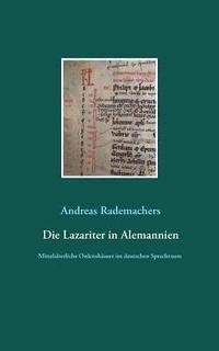 bokomslag Die Lazariter in Alemannien