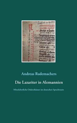 bokomslag Lazariter in Alemannien