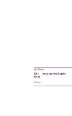 bokomslag neununddreißigste Brief