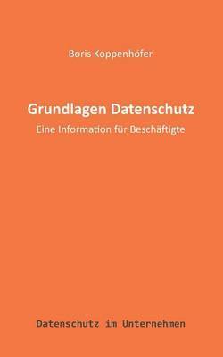 bokomslag Grundlagen Datenschutz