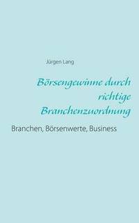 bokomslag Brsengewinne durch richtige Branchenzuordnung