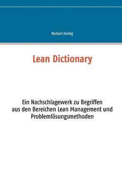 bokomslag Lean Dictionary