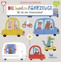 bokomslag Die bunten Fahrzeuge - Wo ist der Unterschied?