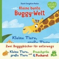 bokomslag Kleine bunte Buggy-Welt - Kleine Tiere, Große Tiere & Froschgrün & Fuchsrot