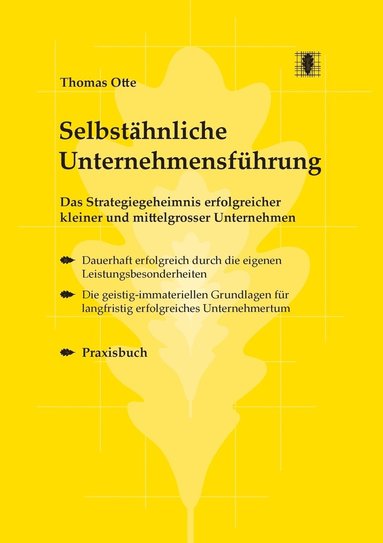 bokomslag Selbsthnliche Unternehmensfhrung