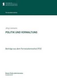 bokomslag Politik und Verwaltung