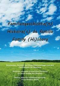 bokomslag Familiengeschichte(n) - Histoire(s) de famille - Family (Hi)story