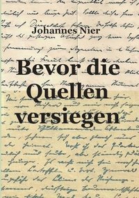 bokomslag Bevor die Quellen versiegen