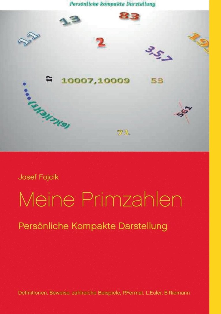 Meine Primzahlen 1