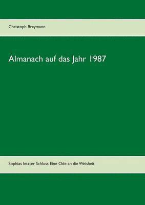 bokomslag Almanach auf das Jahr 1987