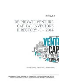 bokomslag DB Private Venture Capital Investors Directory I - 2014