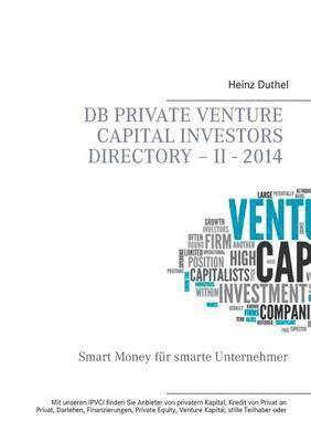 bokomslag DB Private Venture Capital Investors Directory - II - 2014