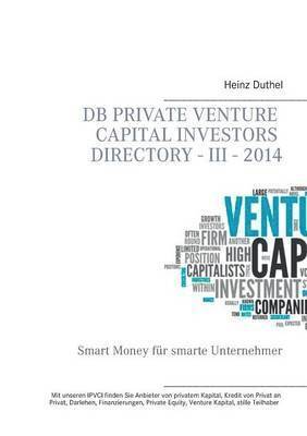 bokomslag DB Private Venture Capital Investors Directory - III - 2014