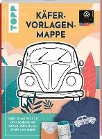 bokomslag VW Vorlagenmappe 'Käfer'. Die offizielle kreative Vorlagensammlung mit dem kultigen VW-Käfer
