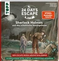 bokomslag 24 DAYS ESCAPE - Der Escape Room Adventskalender: Sherlock Holmes und das schottische Seeungeheuer