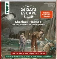 bokomslag 24 DAYS ESCAPE - Der Escape Room Adventskalender: Sherlock Holmes und das schottische Seeungeheuer (SPIEGEL Bestseller-Autorin)